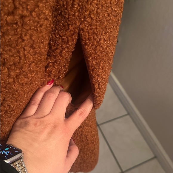 Sam Edelman Rust Teddy Jacket - Picture 5 of 12